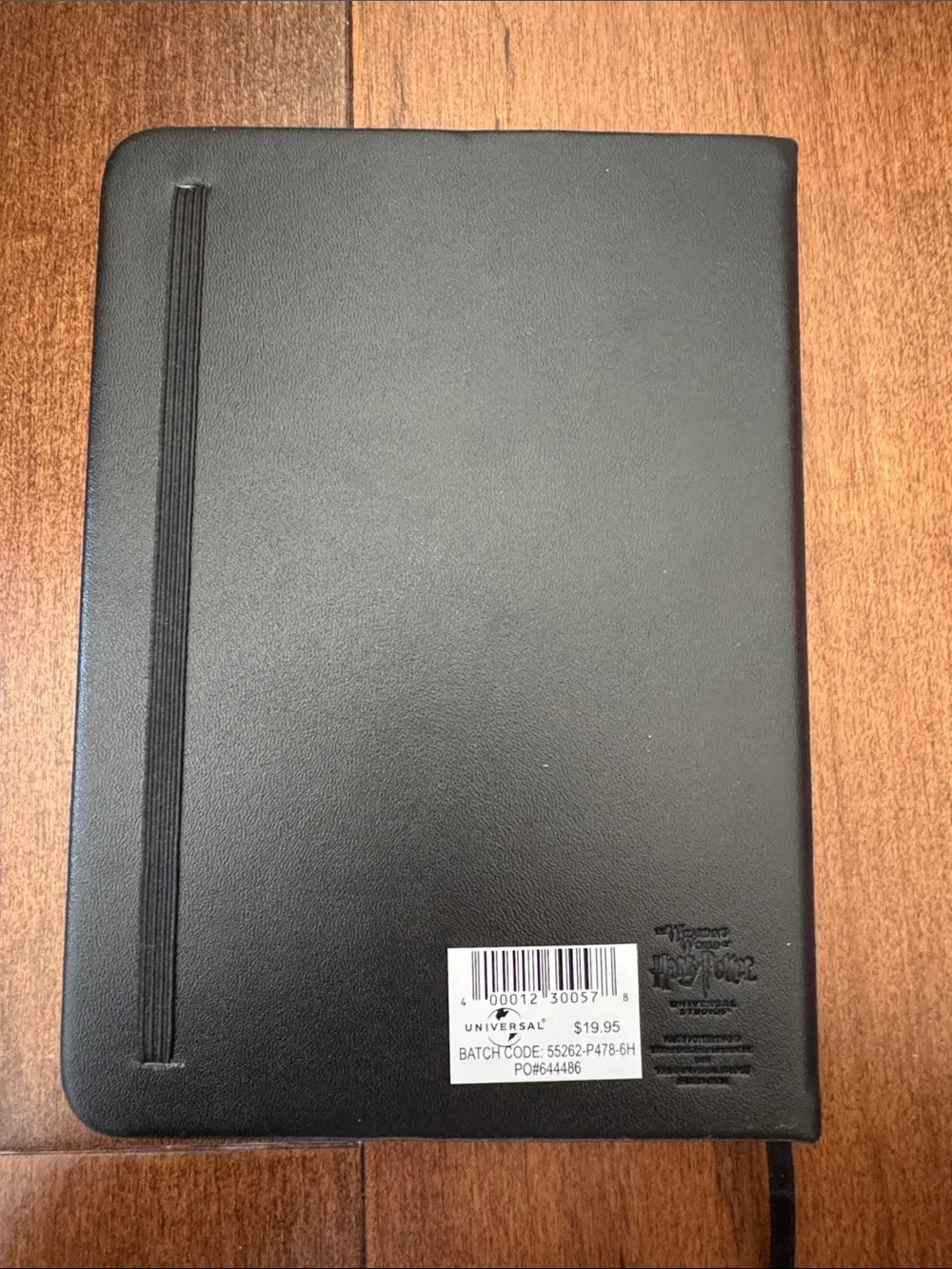 Warner Bros. Black Hogwarts Crest Notebook